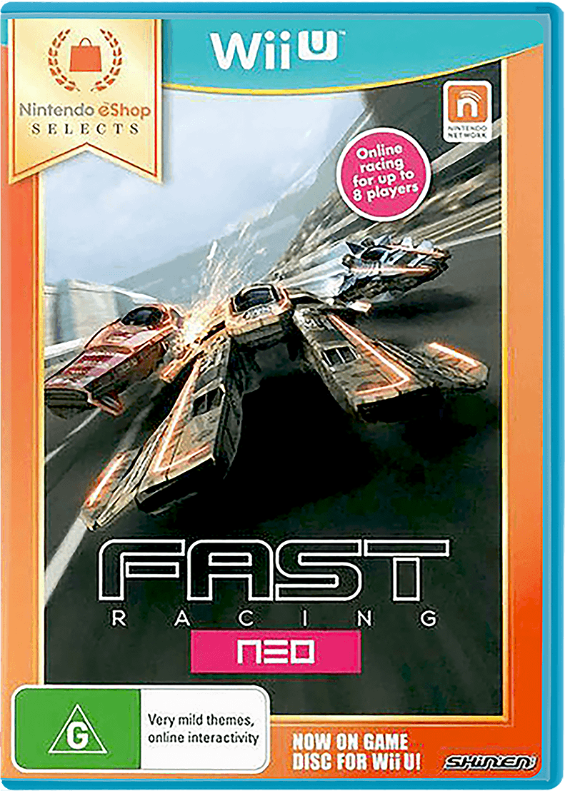 Fast Racing Neo box art for Wii U